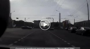 Авария в Минске с порше панамера