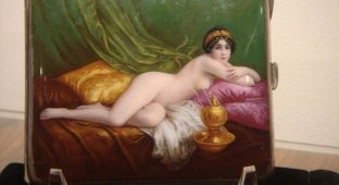 Портсигары 19-го и начала 20-го столетия с эротическими картинками (41 фото)