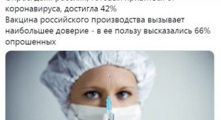 Мнение россиян о вакцине от коронавируса (14 фото)
