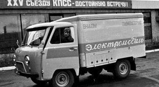 Электромобиль У-131, созданный на базе УАЗ-451 в 1974 году (8 фото)
