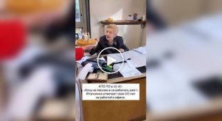 In Italy, a 105-year-old grandmother was found who still works in an office and is an "enemy" of the pension fund