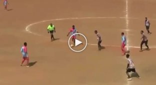African football, where everyone dances - even the referee