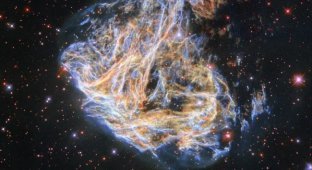 Захватывающие снимки DEM L 190: космический фейерверк в деталях (6 фото)