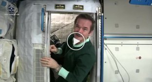 Как спят космонавты на МКС