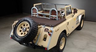 Rare long-nosed Land Rover put up for sale (13 photos)