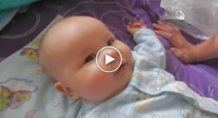 3-місячна дитина заговорила з батьками