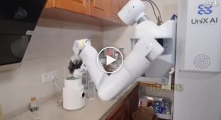 Китайцы выпустили робота-домохозяйку