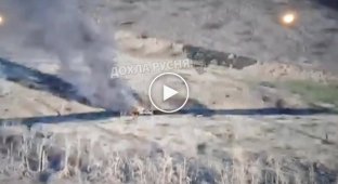 Video of the joint work of units of the 94th battalion of the 107th arr. Troop and the 66th separate mechanized brigade