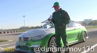 Гурбангулы Бердымухамедов и его дрифт на спортивном BMW