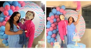 Жінка влаштувала вечірку з нагоди "народження" другого ляльки (10 фото + 2 відео)