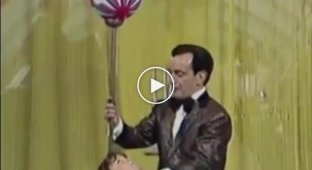 A circus act that a boy will never forget