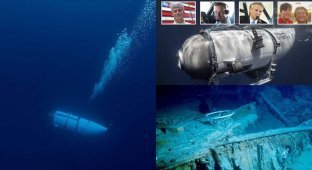 Squeezed like a jar: an explosion occurred in the bathyscaphe almost immediately after it was immersed, all crew members died (3 photos + 2 videos)