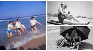 Прошлое в фотографиях: летние каникулы знаменитостей (28 фото)