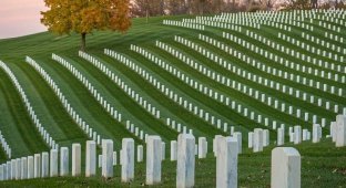 Американские ветераны против свастик — скандал из-за трёх надгробий (2 фото)