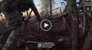 Cleansing of Russian positions in the Bakhmut area from the first person of the Ukrainian military