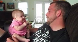 Малышка признается в любви своему папе. Это видео растопит ваше сердце!