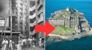 A ghost town that the Japanese government banned from visiting (13 photos)