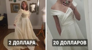 17 Girls Who Went Second Hand for Their Dream Wedding Dresses (18 Photos)