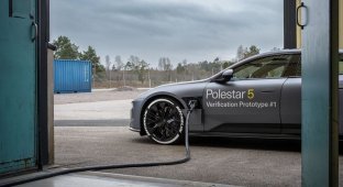 Polestar продемонстрировал зарядку электромобиля за 10 минут (2 фото + 1 видео)