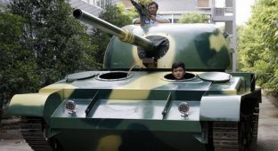 Самодельный танк Т-62 (6 фото)