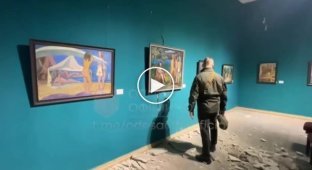 Consequences of the night attack on Odessa: Art Museum