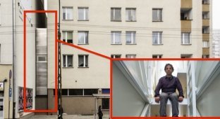 Polish architect built the narrowest house (11 photos)