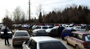 В Перми прошел нелегальный автопробег за отмену ограничений тонировки (5 фото + 2 видео)