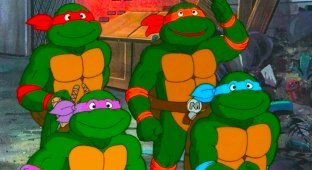 19 interesting facts about the cult animated series of our childhood “Teenage Mutant Ninja Turtles” (20 photos)