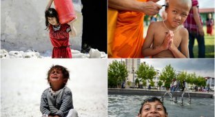 Очень непохожее детство в разных странах мира (15 фото)