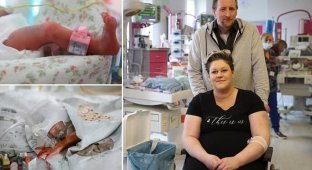 Polish-British couple gave birth to five (4 photos)