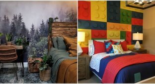 30 unusual bedrooms, the design of which was thought out to the smallest detail (31 photos)