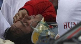 Felipe Massa получил в голову (9 фотографий)