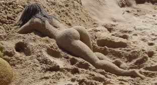 Забавы с песком (25 фото)