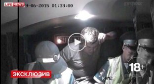 На Алтае пьяный водитель зарезал гаишника в патрульном автомобиле