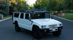 Civil left-hand drive version of the "Japanese Hummer" (18 photos)