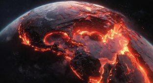 Почему ядро Земли не расплавило планету? (2 фото)