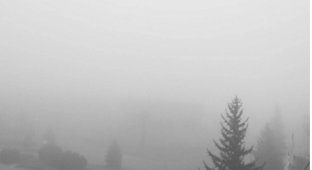 Как Киев накрыл туман