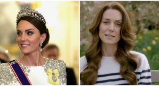 Kate Middleton spoke about her illness due to blackmail (3 photos + 1 video)