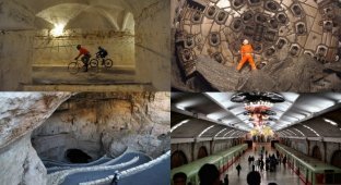 Удивительный мир пещер и тоннелей (30 фото)