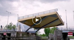 Необычный мост в Нидерландах