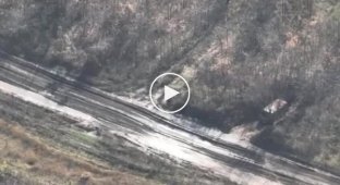 Drones near Krasny Liman in the Donetsk region in search of invaders