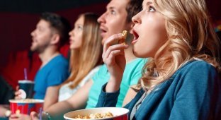 Запретить попкорн в кино? (4 фото)