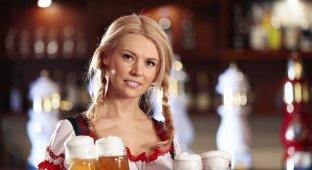 Октоберфест девушка с пивом (26 фото)