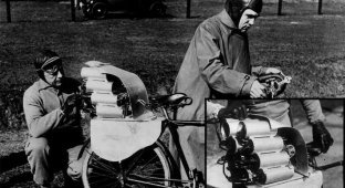 Richter's rocket bike: how an engineer attached rockets to his bike (7 photos)