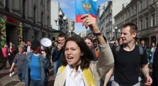 3 августа в Москве прошел митинг "Вернем себе право на выборы" (11 фото + видео)