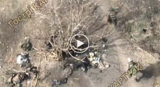 Россияне идут на позиции, переступая через тела своих ликвидированных товарищей на Кураховском направлении