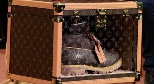 Обувь по цене квартиры - Тимберлэнды от Фаррелла Уильямса и Louis Vuitton (5 фото)