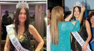 The Argentinean may become the oldest Miss Universe contestant, although her age cannot be guessed from the photo (4 photos)