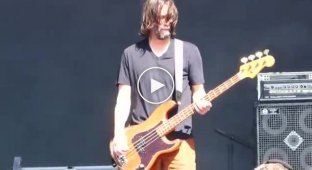 Keanu Reeves and the Dogstar band together again: the musicians performed at the BottleRock Napa Valley festival