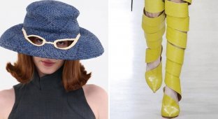 17 странных  предметов одежды от модных дизайнеров, которые заставят  вас смеяться и плакать одновременно (18 фото)